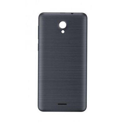 Back Panel Cover For Intex Aqua Q7n Pro Black - Maxbhi.com