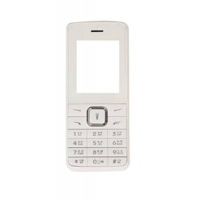 Back Panel Cover For Micromax X407 White - Maxbhi.com
