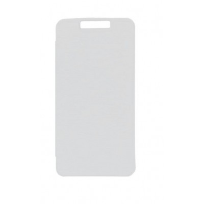 Flip Cover For Intex Aqua Eco 4g White By - Maxbhi.com