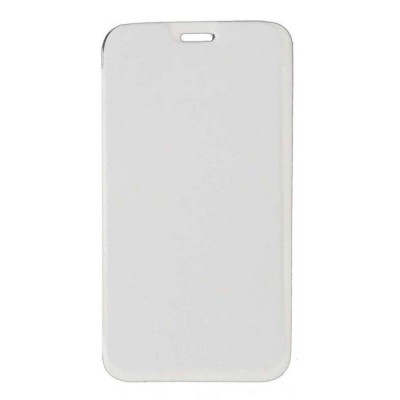 Flip Cover For Intex Aqua Power M White By - Maxbhi.com