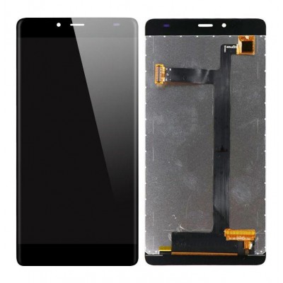 Lcd With Touch Screen For Elephone S3 Black By - Maxbhi Com
