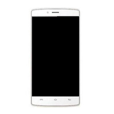 Lcd With Touch Screen For Intex Cloud Matte White By - Maxbhi.com