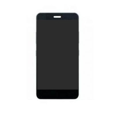 Lcd With Touch Screen For Lenovo K6 16gb Black By - Maxbhi.com