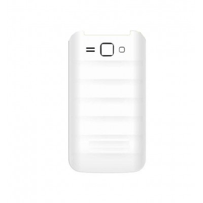 Back Panel Cover For Ismart Is204 Flip White - Maxbhi.com