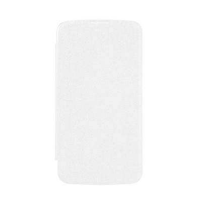Flip Cover For Intex Aqua Virturbo White By - Maxbhi.com