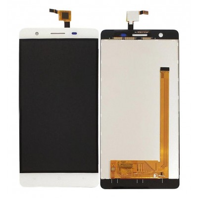 Lcd With Touch Screen For Cubot S550 White By - Maxbhi Com
