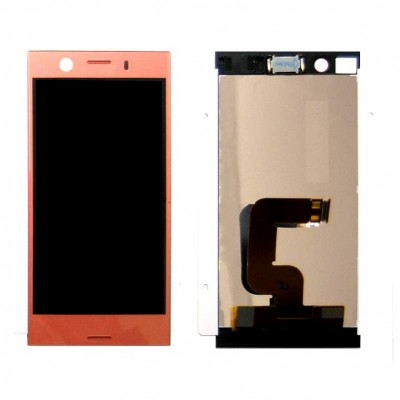 Lcd With Touch Screen For Sony Xperia Xz1 Compact Pink By - Maxbhi Com