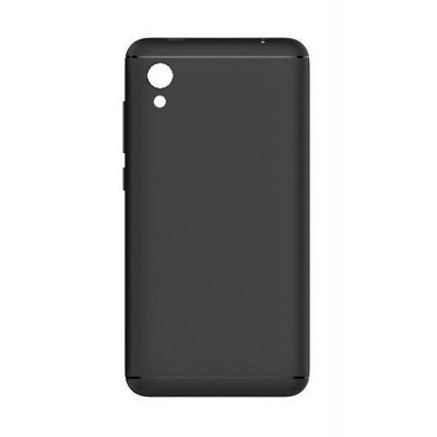 Back Panel Cover For Intex Aqua 4g Mini Black - Maxbhi.com