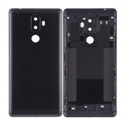 Back Panel Cover For Lenovo K8 Note Black - Maxbhi Com