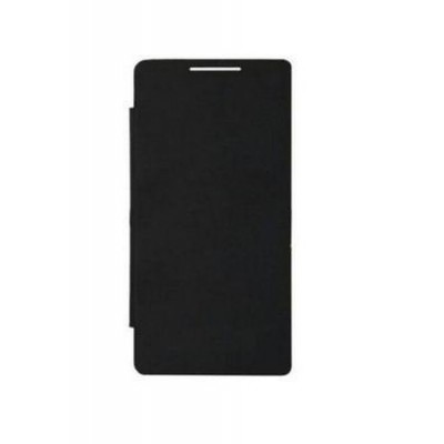 Flip Cover For Intex Aqua 4g Mini Black By - Maxbhi.com