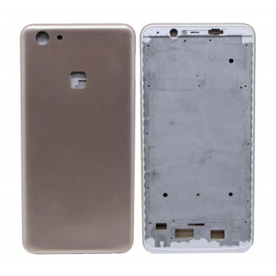 Full Body Housing For Vivo V7 Plus Gold - Maxbhi Com