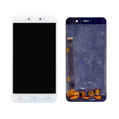 Lcd With Touch Screen For Gionee A1 Lite White By - Maxbhi Com