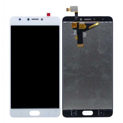 Lcd With Touch Screen For Infinix Note 4 White By - Maxbhi Com