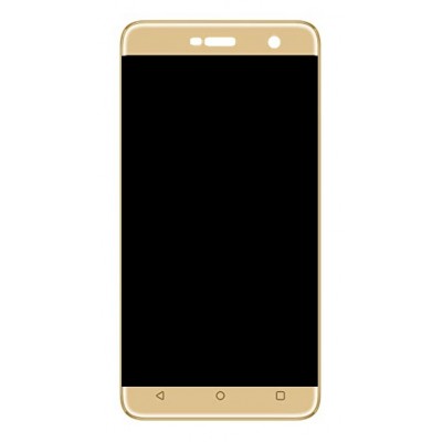 Lcd With Touch Screen For Celkon Mega 4g Champagne By - Maxbhi Com