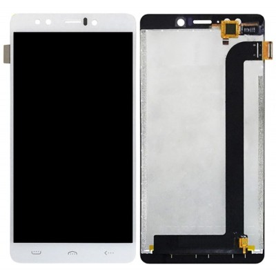 Lcd With Touch Screen For Homtom Ht10 White By - Maxbhi Com