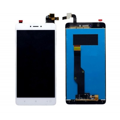 Lcd With Touch Screen For Xiaomi Redmi Note 4white By - Maxbhi Com