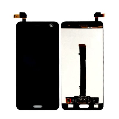 Lcd With Touch Screen For Zte Blade V8 Grey By - Maxbhi Com