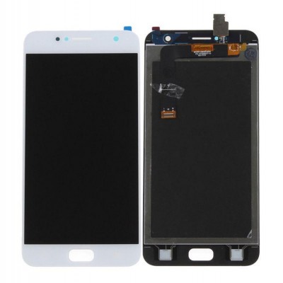 Lcd With Touch Screen For Asus Zenfone 4 Selfie White By - Maxbhi Com