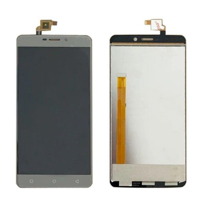 Lcd With Touch Screen For Blackview R7 Grey By - Maxbhi Com