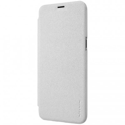 Flip Cover For Samsung Galaxy S8 Plus Silver By - Maxbhi.com