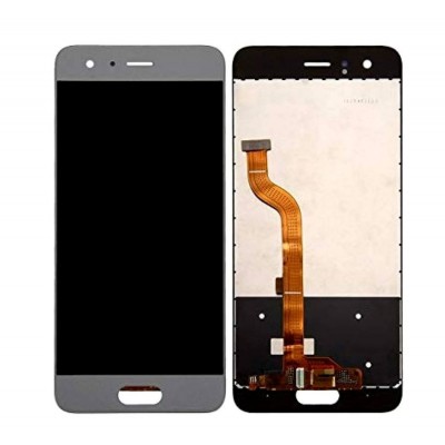 Lcd With Touch Screen For Honor 9 Grey By - Maxbhi Com