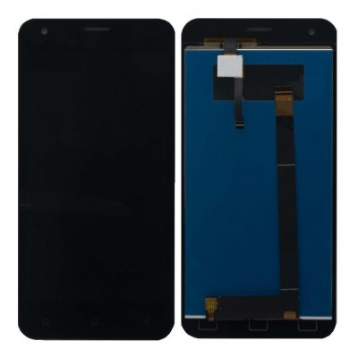 Lcd With Touch Screen For Ivoomi Me5 Black By - Maxbhi Com