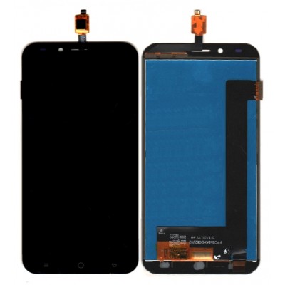Lcd With Touch Screen For Karbonn Aura Note 2 Black By - Maxbhi Com