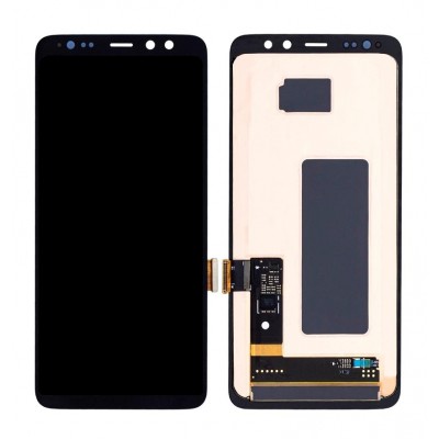 Lcd With Touch Screen For Samsung Galaxy S8 Active Black By - Maxbhi Com
