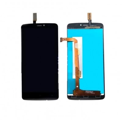 Lcd With Touch Screen For Gionee P8 Max Grey By - Maxbhi Com