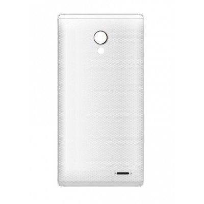 Back Panel Cover For Intex Cloud Q5 White - Maxbhi.com
