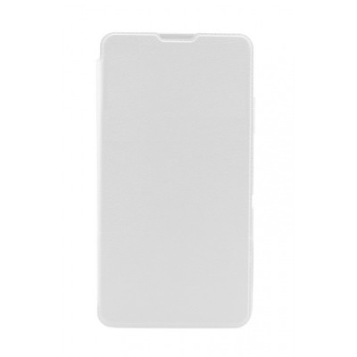 Flip Cover For Black Bear A6 Glam White By - Maxbhi.com
