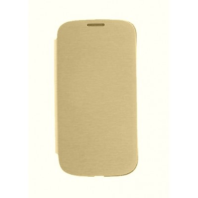 Flip Cover For Intex Aqua 4 0 4g Champagne By - Maxbhi Com