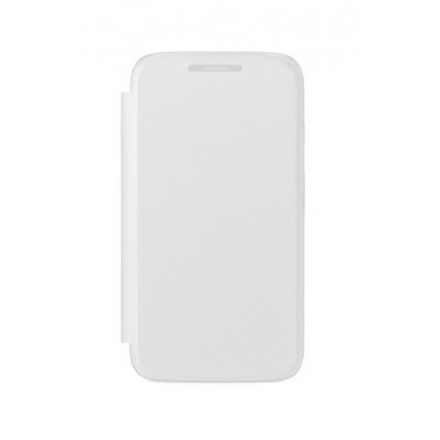 Flip Cover For Samsung Galaxy J3 Emerge White By - Maxbhi.com