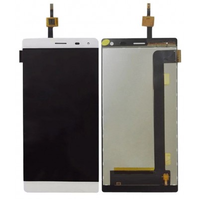 Lcd With Touch Screen For Thl T7 Silver By - Maxbhi Com