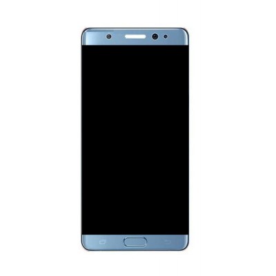 Lcd With Touch Screen For Samsung Galaxy Note Fan Edition Blue By - Maxbhi.com