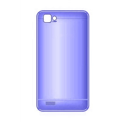 Back Panel Cover For Karbonn A40 Indian Blue - Maxbhi.com