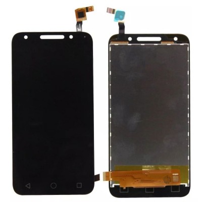 Lcd With Touch Screen For Alcatel U5 Black By - Maxbhi Com