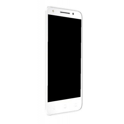 Lcd With Touch Screen For Alcatel U5 White By - Maxbhi.com