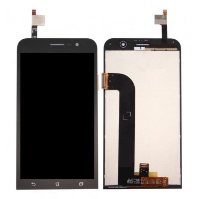Lcd With Touch Screen For Asus Zenfone Go Zb500kg Black By - Maxbhi Com