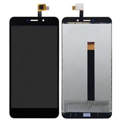 Lcd With Touch Screen For Umi Super Black By - Maxbhi Com