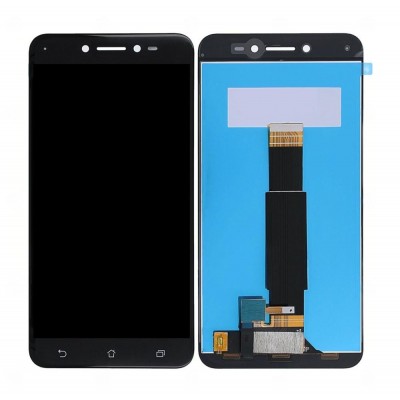 Lcd With Touch Screen For Asus Zenfone Live 16gb Black By - Maxbhi Com