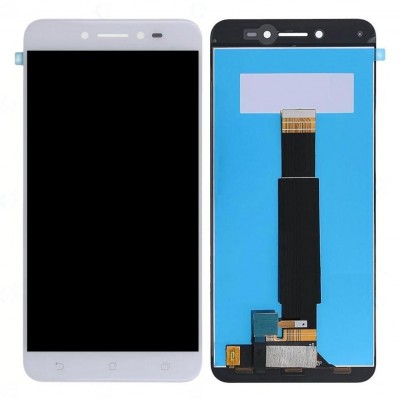 Lcd With Touch Screen For Asus Zenfone Live 16gb White By - Maxbhi Com