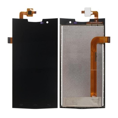LCD with Touch Screen for Doogee T3 Orange