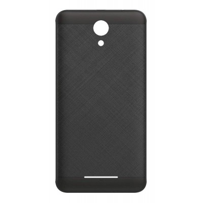 Back Panel Cover For Intex Aqua Zenith Black - Maxbhi Com