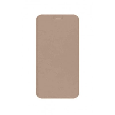 Flip Cover For Itel Wish A21 Coffee By - Maxbhi.com