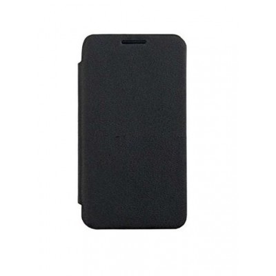 Flip Cover For Lava A73 Black By - Maxbhi.com