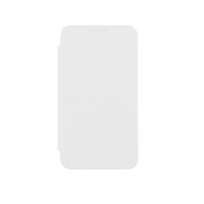 Flip Cover For Lava A73 White By - Maxbhi.com