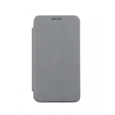 Flip Cover For Lava Z25 Grey By - Maxbhi.com