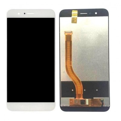 Lcd With Touch Screen For Honor V9 White By - Maxbhi Com