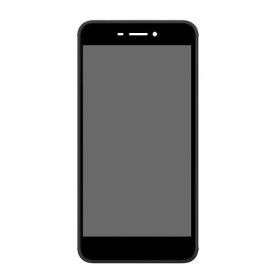 Lcd With Touch Screen For Intex Aqua Zenith Black By - Maxbhi.com